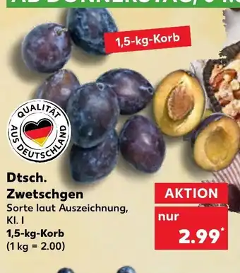 Kaufland Zwetschgen 1.5kg Angebot