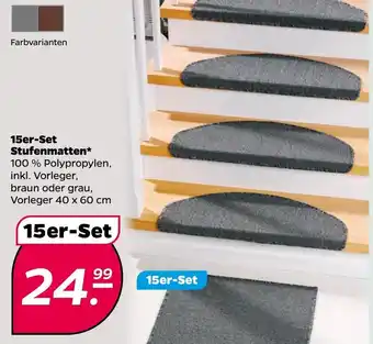 NETTO 15er Set Stufenmatten Angebot