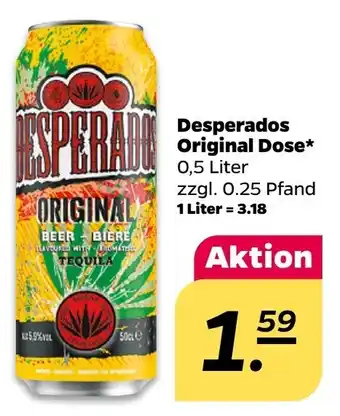 NETTO Desperados Original Dose 0,5 Liter Angebot