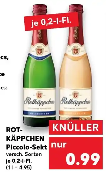 Kaufland Rotkappchen Piccolo-Sekt 200ml Angebot