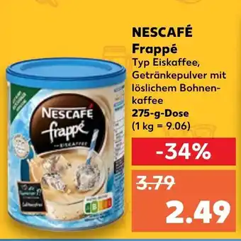 Kaufland Nescafe Frappe 275g Angebot