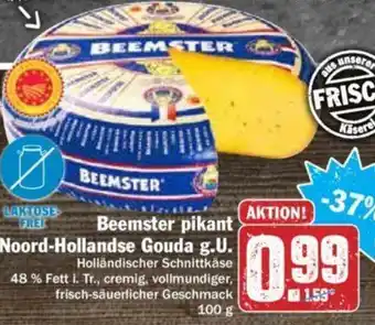 Hit Beemster pikant Noord Hollandse Gouda g.U. 100g Angebot