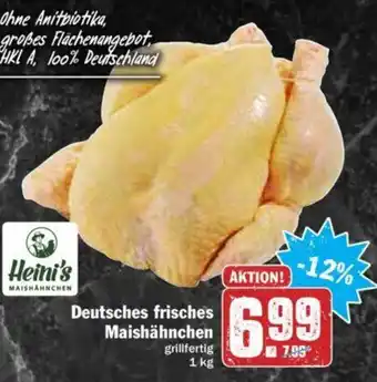 Hit Deutsches frisches Maishähnchen 1kg Angebot