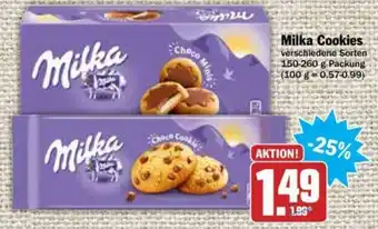 Hit Milka Cookies 150-260g Angebot