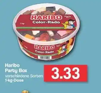 Famila Nord West Haribo party box verschiedene sorten Angebot