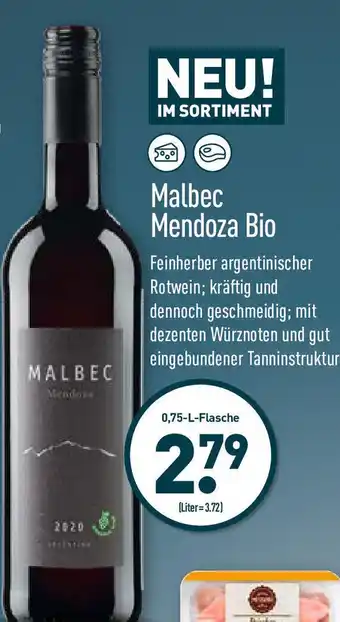 Aldi Nord Malbec Mendoza Bio 0,75 L Angebot
