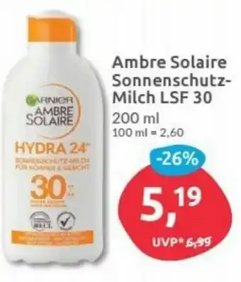 Budni Ambre Solaire Sonnenschutz Milch LSF 30 Angebot