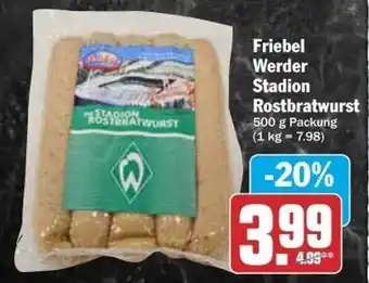 dodenhof Friebel werder stadion rostbratwurst Angebot