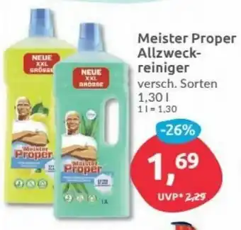 Budni Meister Proper Allzweckreiniger 1,30L Angebot