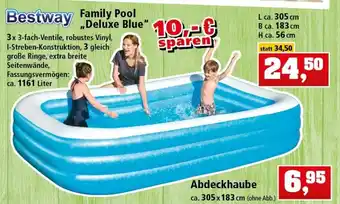 Thomas Philipps Bestway Family Pool Deluxe Blue Angebot