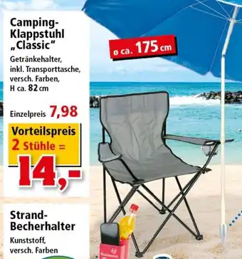 Thomas Philipps Camping Klappstuhl ,,Classic" Angebot