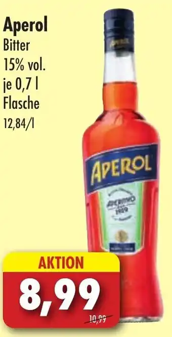 Lösch Depot Aperol Bitter 0,7 L Flasche Angebot