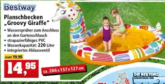 Thomas Philipps Bestway Planschbecken Groovy Giraffee Angebot