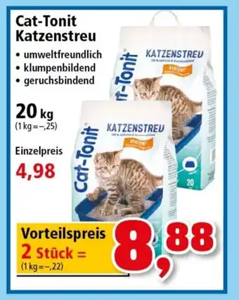 Thomas Philipps Cat Zonit Katzenstreu 20kg Angebot