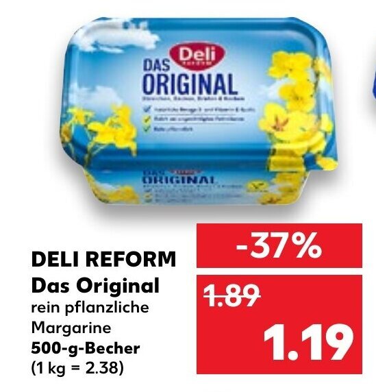 Deli Reform Das Original 500g Angebot bei Kaufland