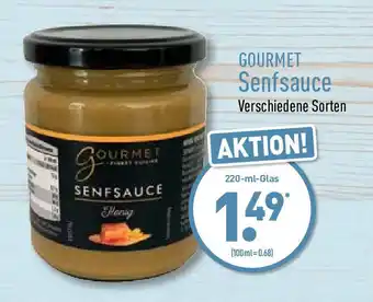 Aldi Nord Gourmet Senfsauce 220ml Angebot