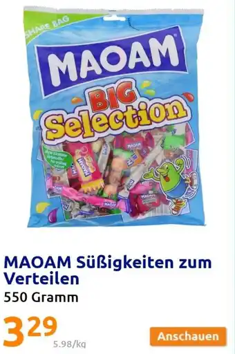 Action Maoam Süßigkeiten zum Verteilen 550 Gramm Angebot