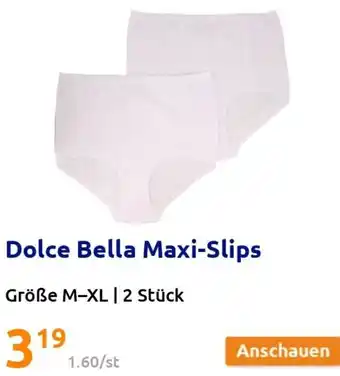 Action Dolce Bella Maxi Slips Größe M-XL | 2 Stück Angebot