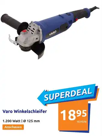 Action Varo Winkelschleifer 1.200 Watt | ø 125 mm Angebot