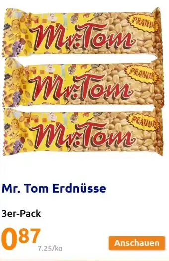 Action Mr. Tom Erdnüsse 3er Pack Angebot