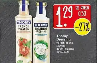 WEZ Thomy Dressing 350ml Angebot