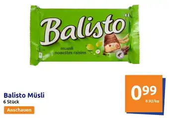 Action Balisto Müsli 6 Stück Angebot