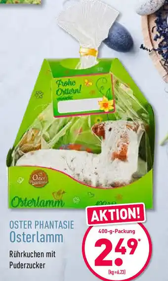 Aldi Nord Oster Phantasie Osterlamm 400g Angebot