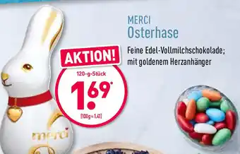 Aldi Nord Merci Osterhase 120g Angebot