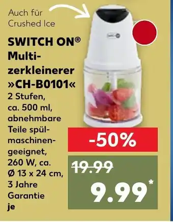 Kaufland Switch On Multizerkleinerer CH-B0101 Angebot