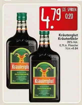 WEZ Kräuterglut Kräuterlikör 0,7L Angebot