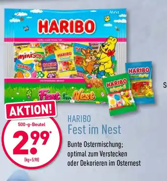 Aldi Nord Haribo Fest im Nest 500g Beutel Angebot