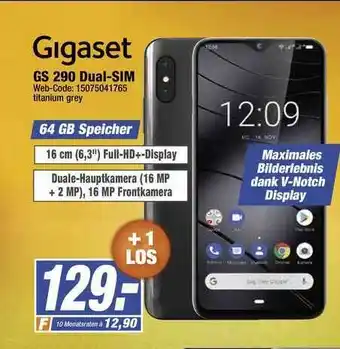 expert Octomedia Gigaset Gs290 Dual-sim Angebot