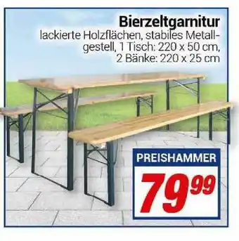 CENTERSHOP Bierzeltgarnitur Angebot