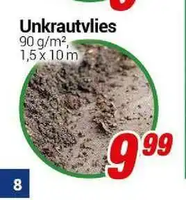 CENTERSHOP Unkrautvlies Angebot