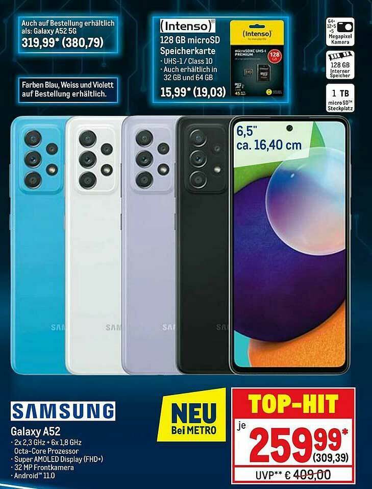 samsung galaxy a52 metro