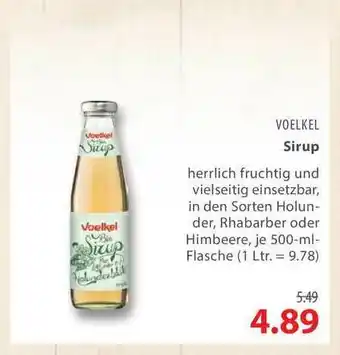 basic Voelkel Sirup 500ml Angebot