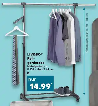 Kaufland Liv&Bo Rollgarderobe Angebot