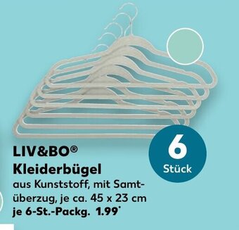 Kaufland Liv&Bo Kleiderbugel 6st Angebot