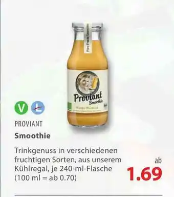 basic Proviant Smoothie 240ml Angebot