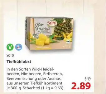 basic Soto Tiefkuhlobst 300g Angebot