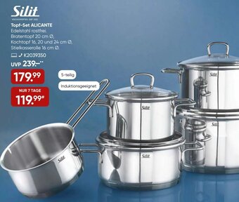 Galeria Silit Topf Set Alicante Angebot