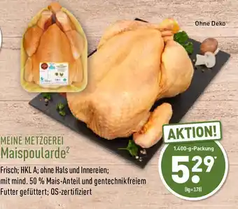 Aldi Nord Meine Metzgerei Maispoularde 1400g Angebot