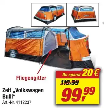 toom Baumarkt Zelt ,,Volkswagen Bulli" Angebot