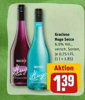 REWE Gracioso hugo secco Angebot