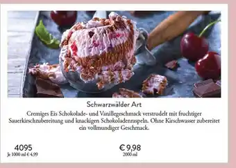 Eismann Schwarzwälder art Angebot