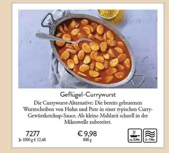 Eismann Geflügel-currywurst Angebot