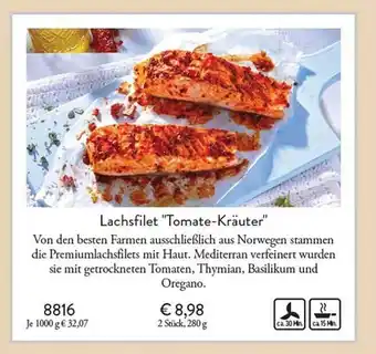 Eismann Lachsfilet „tomate-kräuter“ Angebot