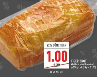 Marktkauf Tiger Brot Angebot