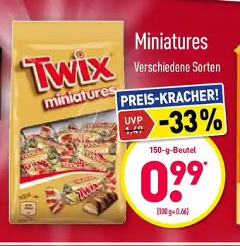 Aldi Nord Miniatures 150g Beutel Angebot