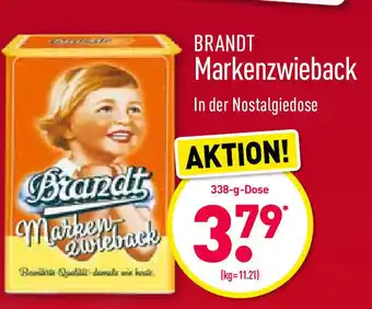 Aldi Nord Brandt Markenzwieback 338g Angebot